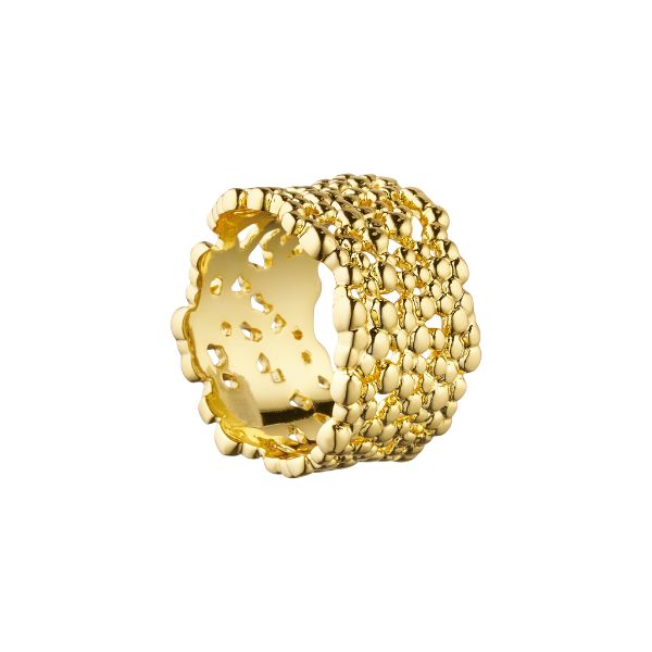 Big Boble Ring - Guldbelagt - Wolff Jewelry