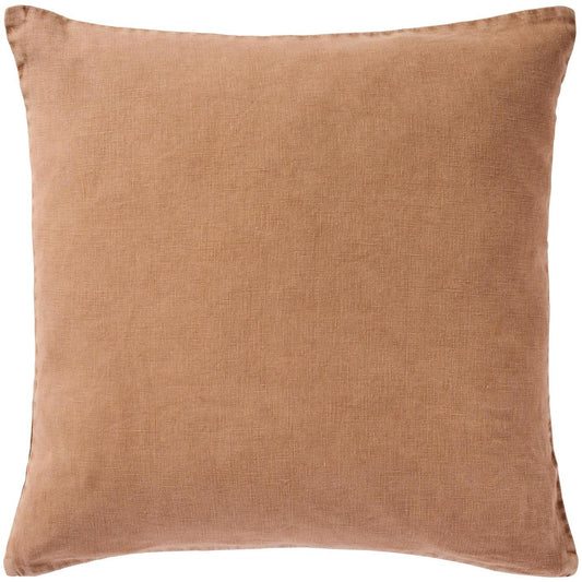 Pudebetræk 50*50 - Camel brun - Ib Laursen