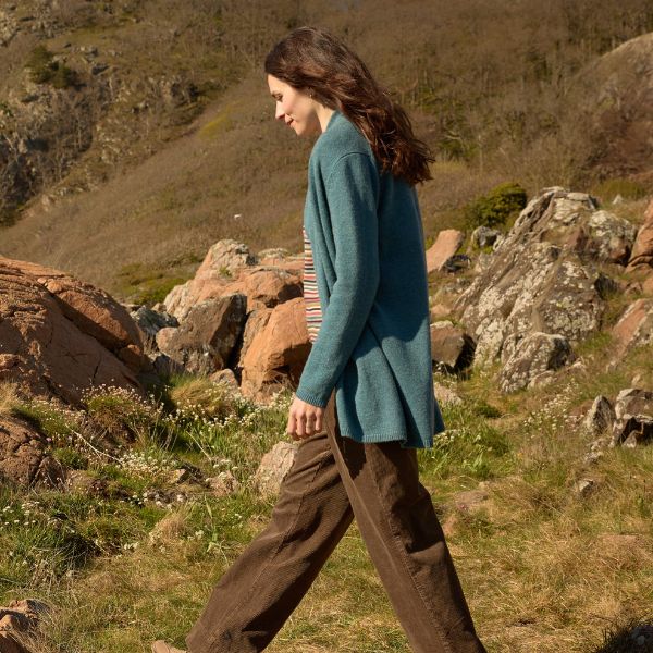 Mitty cardigan - Emerald - Mansted