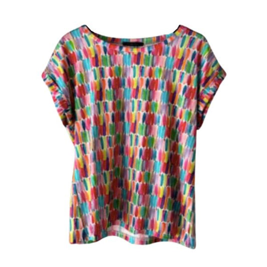 Gina top - Multifarvet - Mongul