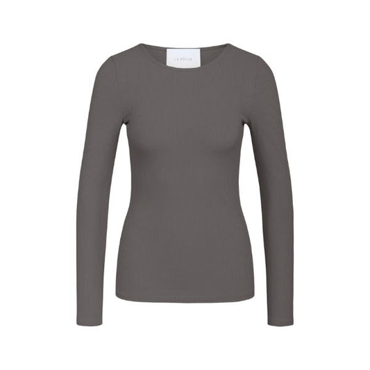 Lisa t-shirt - Varm grå - La Róuge