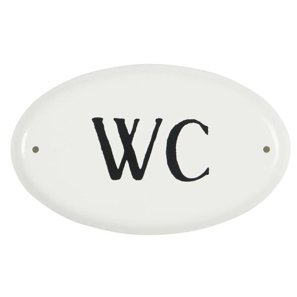 Metalskilt WC - 70102-11 - Ib Laursen