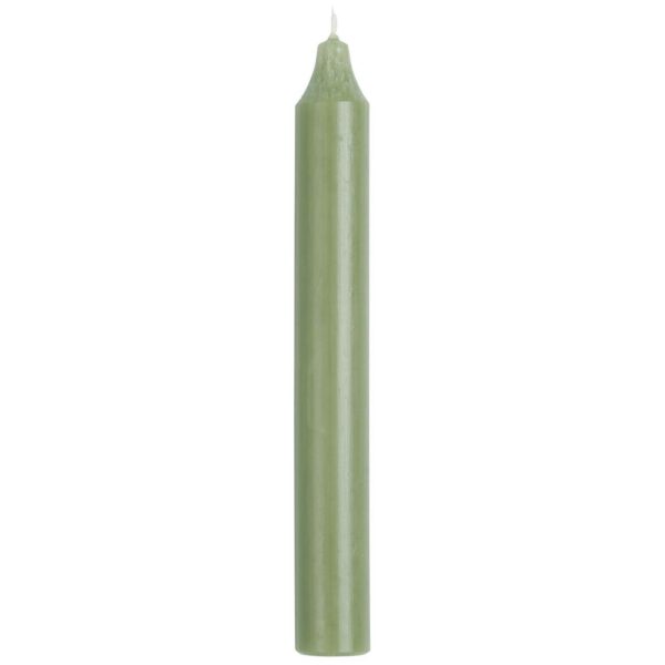 Kronelys H18cm - Grøn - Ib Laursen