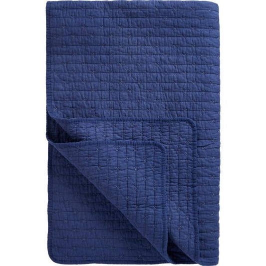 Quilt 130*180 - Indigo korssting - Ib Laursen