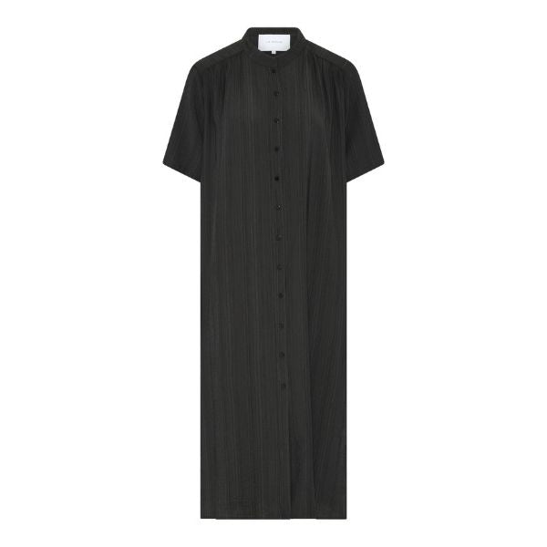 Sine shirt dress - Black - La Róuge