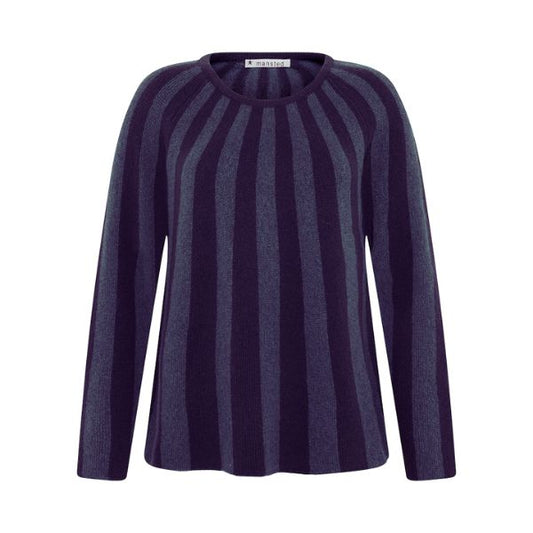 Cirkeline bluse - Navy - Mansted