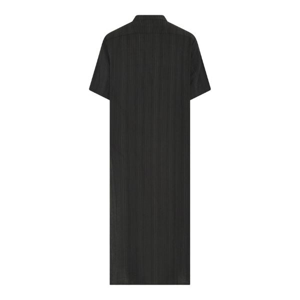 Sine shirt dress - Black - La Róuge