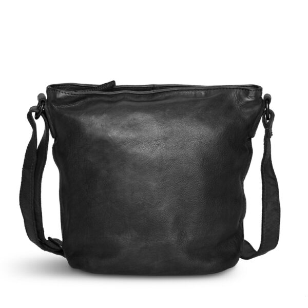 Pia Ries sort rummelig crossbody taske 054-1