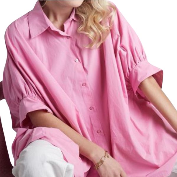 Peggy skjorte - Pink - Qnuz 