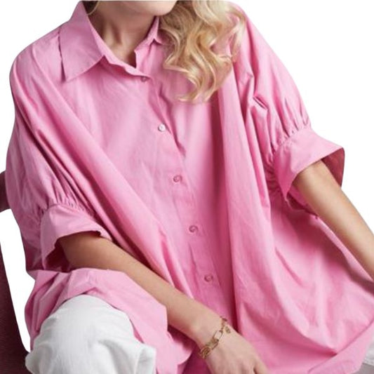 Peggy skjorte - Pink - Qnuz 