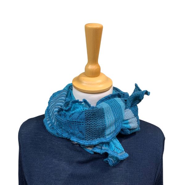 Manu tørklæde - Turkis - Invero