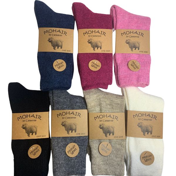 Mohair strømper - Flere farver - Clemente