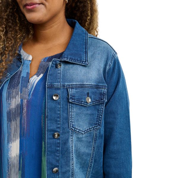 Yvon denim jakke - Pont Neuf