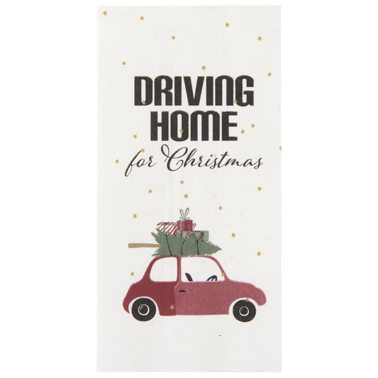 Servietter "Driving home for christmas" 9549-00 - Stillenat