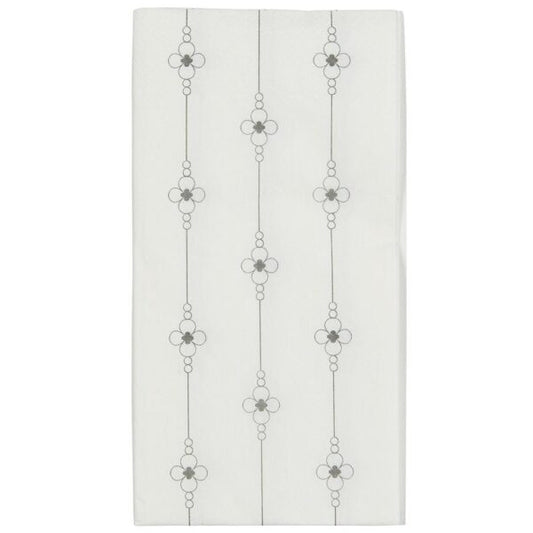 Servietter - Flower- Milky brown 9594-61 - Ib Laursen