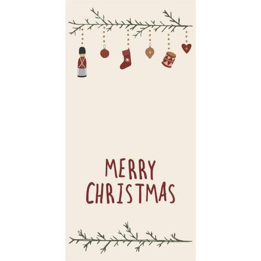 Servietter 16 stk. - Juleranke merry christmas 95951-00 - Stillenat