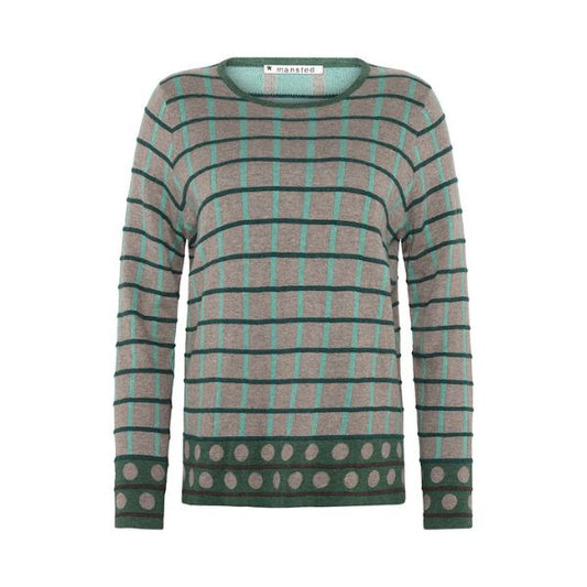 Oda bluse - Dark green - Mansted