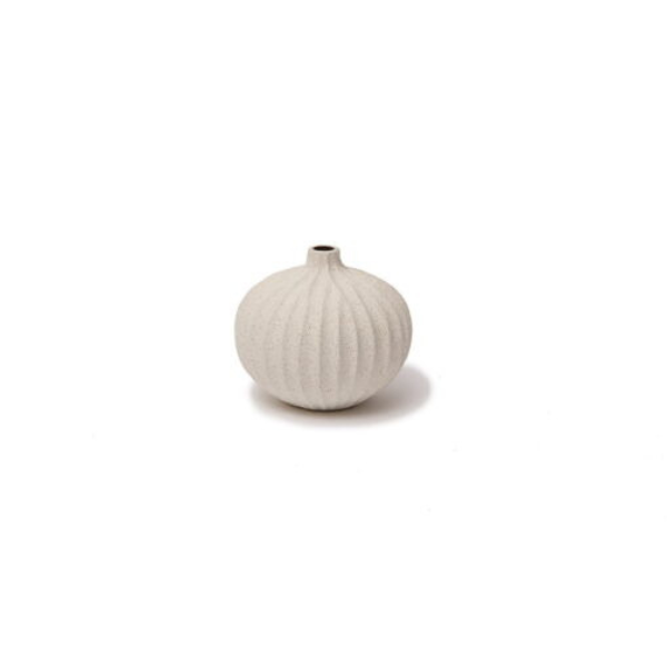 Bari vase - Mellem sand m/furer M35 - Lindform