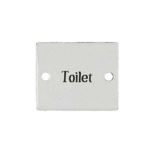 Toilet skilt - Emalje 0425-24 - Ib Laursen