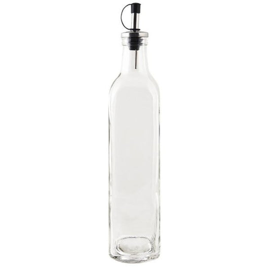 Olie/ eddike flaske 450ml - Firkantet 0649-00 - Ib Laursen