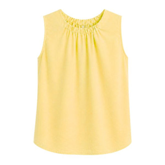 Belis bluse - Lemon - 6'am