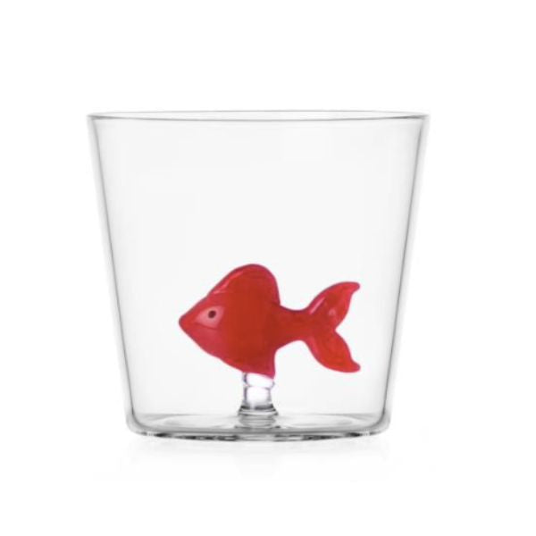Glas - Rød fisk - Ichendorf