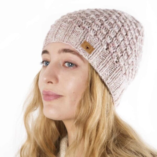 Butterfly hat - Dark rose - Fuzawool