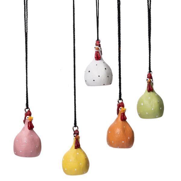 Hængehøns - Flere farver - Nääsgränsgården