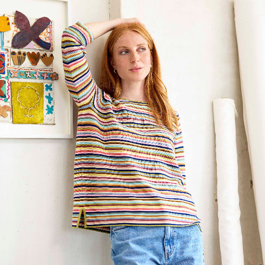 Moriko strik - Light oat - Mansted