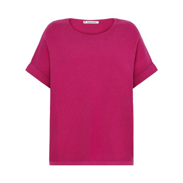 Momo bluse - Fuchsia - Mansted