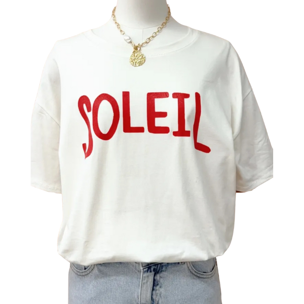 T-shirt - Soleil print - Qnuz