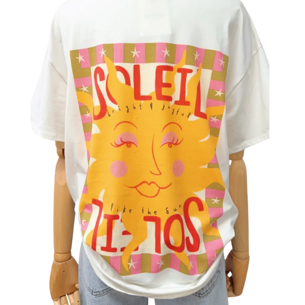 T-shirt - Soleil print - Qnuz