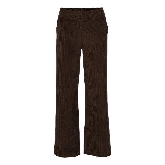 Victoria bredriftet fløjlsbukser - Chokolate - Amaze Cph.