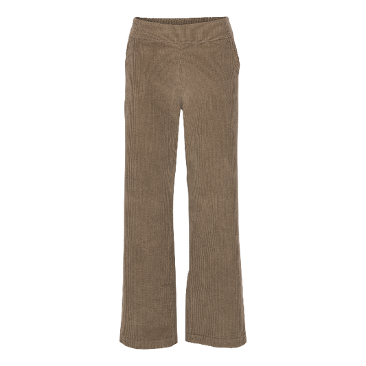 Victoria bredriflet fløjlsbukser - Fango - Amaze Cph.