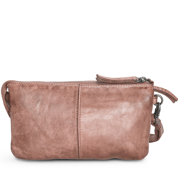 Pia Ries rosa clutch taske med håndledsrem 060-16