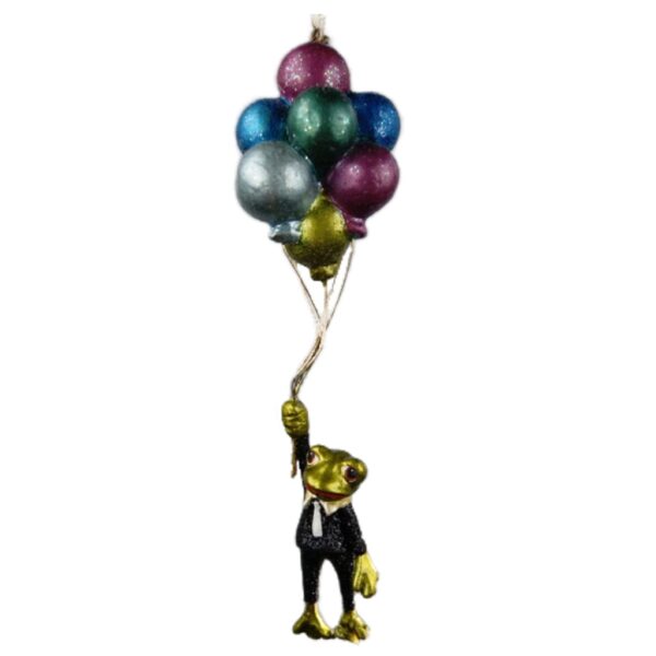 Ophæng frø med balloner