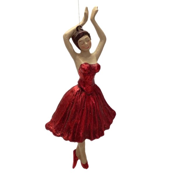 Ballerina i rødt, figur