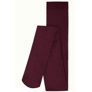 King Louie solid tights 120 denier grape red