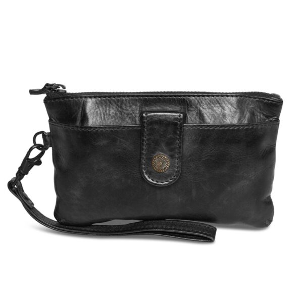 Pia Ries sort pung/lille clutch 077-1