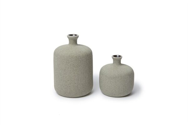Bottle vase 7 cm - Sand grey - Lindform