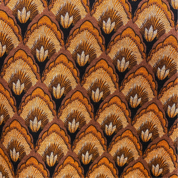 Freja kjole - Copper leafs - Mongul