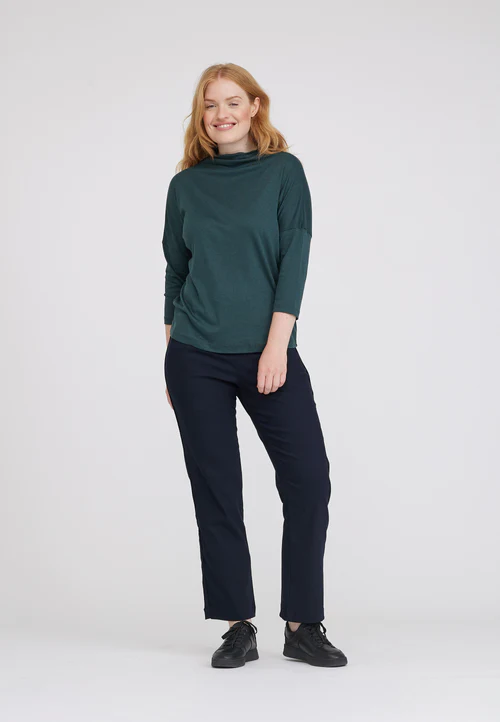Esther blouse - Darkest green 100681 - Laurie