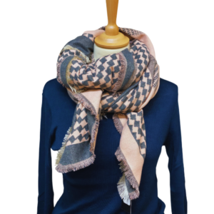 Okai lux scarf - Rosa - Qnuz accessories
