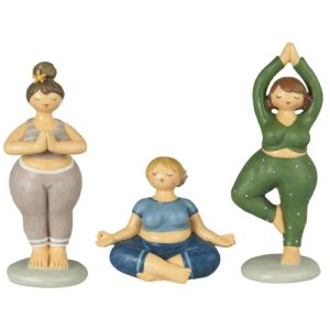 Damer i yoga positur 27501-99 - Ib Laursen