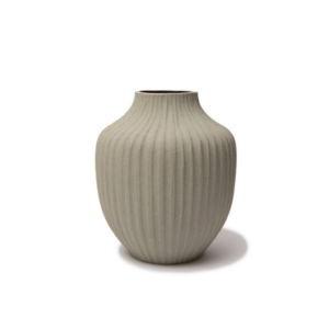 Kyoto vase - Sand grey deep line LF-C9 - Lindform