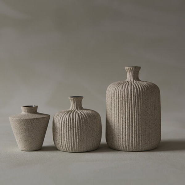 Bottle vase - Sand medium EN31- Lindform