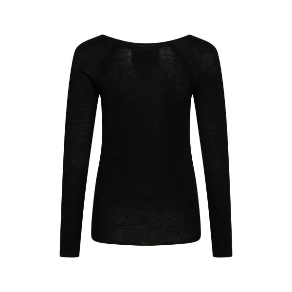 Marie L/S T-shirt - Black - La Róuge