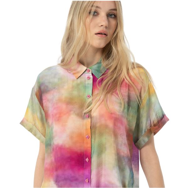 Lang skjorte - Multi farver - Surkana