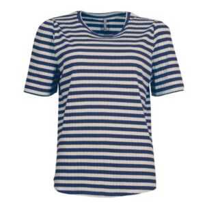 Nina T-shirt - Navy strib - Ofelia