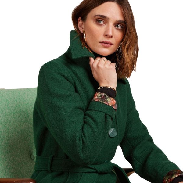 Arabella coat - Forest green - King Louie